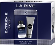 Darčeková sada La Rive for Men Extreme Story (toaletná voda 75ml + po gél