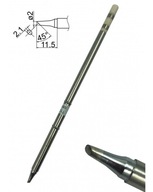 T12-BC2 priemer hrotu 2mm, skosený 45° priemer hrotu 2mm, skosený