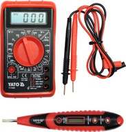 MULTIMETER, DIGITÁLNY METER, BUZER PLUS LCD INDIKÁTOR