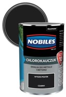 NOBILES CHLORORUBBER ENAMEL ČIERNA 0,9L