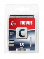 Spony typ C 4/18 NOVUS [1100 ks]