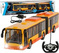 Kĺbový mestský autobus RC ovládaný LED batériou