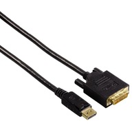 DisplayPort - DVI-D 24+1 M/M FHD kábel 1,8 m. HAMA