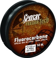 Sensas FLUROCARBONE FEEDER TECH vlasec 0,25 mm x 50 m