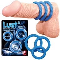 pohlavné krúžky ERECTION RINGS na penis SET