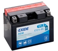 BATÉRIA Exide YTZ14-BS ETZ14S AGM 11Ah 205A