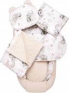 MINKY BABY Set 5v1 ECRU COCOON XXL JUKKI