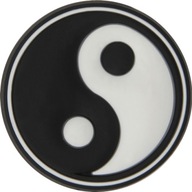 CROCS JIBBITZ CHARMS YIN YANG SYMBOL PIN