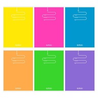 NOTEBOOK A5 80K GRID HERLITZ COLOR BLOCKING BALENIE 5 ks