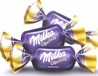 MILKA CHOCLAIRS TOFFI bonbóny S ČOKOLÁDOU - 0,9 KG