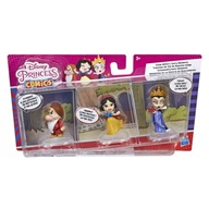 DISNEY PRINCESS Súprava princeznej bábiky SNOW WHITE Mini bábiky 3-balenie 6 cm