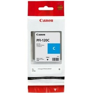 Azúrový atrament Canon PFI-120C 130 ml