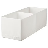 IKEA STUK KRABICA S PRIESTORMI BIELA ​​20x51x18 CM