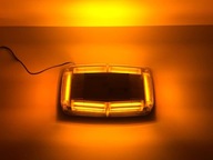 Oranžová LED výstražná lampa majáku 12-24V