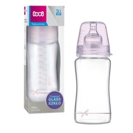 LOVI DIAMOND GLASS GIRL SKLENENÁ FĽAŠA 250ml 3m+