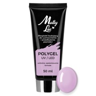 Polygel Molly Lac stavebný akrylový gél 50 ml Wild Orchid