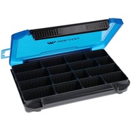 Mikádo box s priehradkami 25,5x19,5x3,5cm Modrá UAC-H1901-L/BLUE