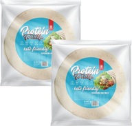 2x Cheat Meal Nutrition Proteín KETO Proteínová tortilla (12x40g) 480g