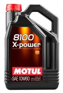 MOTUL OIL 10W60 5L 8100 X-POWER / SN/CF / A3/B4