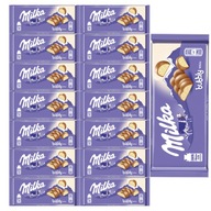 Balenie 15 ks Milka Bubbly Biela mliečna čokoláda 95 g