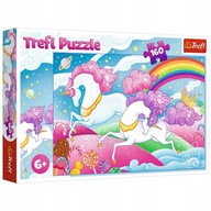 Trefl Puzzle Cválajúce jednorožce 160 dielikov