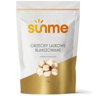 BLANCHOVANÉ LIESKOVÉ ORIEŠKY, lúpané, jemne opražené, CHUTNÉ CHRUVKATÉ 1KG