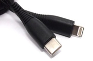 KÁBEL USB C LIGHTNING 120 cm Spletený iPhone 12 13 14