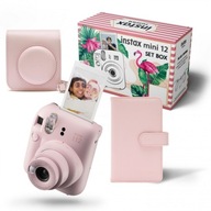 Sada puzdier na album Instax Mini 12 v ružovej farbe