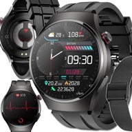 SMARTWATCH HODINKY PRE SENIOROV MONITOR KRVNÉHO TLAKU EKG GLUKÓZA Sýtosť srdcového tepu