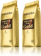 2x zrnková káva Woseba Mocca Fix Gold 1kg