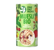 OneDayMore Bio ovocné müsli s tigrím orechom 400g