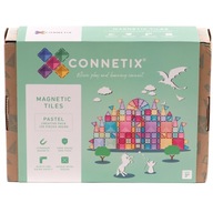 Connetix: veľké magnetické stavebné bloky Pastel Creative 120