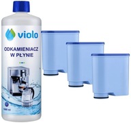 3 FILTER pre SAECO PHILIPS ODVÁPŇOVAČ 1000 ml