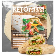 WRAP LOW CARB Tortilla Kebab buritto palacinky Proteínová ketogénna diéta