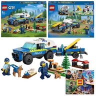 Policajné auto LEGO City Terénne SUV s prívesom 60369 Auto