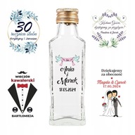 25x MOSKVA fľaša 100 ml na mesačný svit s uzávermi