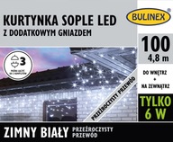 BULINEX Cencový záves 100LED studená biela príp.gn.