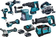 MAKITA DLX7020TX1 sada náradia 18V 8ks.