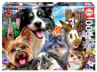 Educa Puzzle 500 Backyard friends