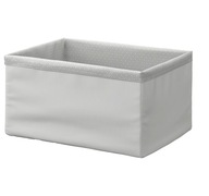 IKEA BAXNA Organizér sivo/biely 26x34x18 cm