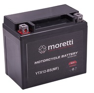 Batéria YTX12 Moretti AGM MTX12-BS 12V 12Ah