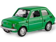 Auto POLSKÝ FIAT 126p ZELENÝ Model 1:43 MALUCH PRL Kolekcia DAFFI