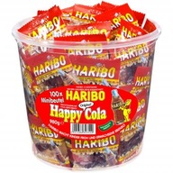 HARIBO HAPPY COLA MINI FĽAŠE 100KS x 10g DE