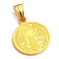 585 zlatá medaila sv. Benedikta ku krstu PRIJÍMANIE