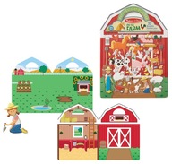 OPAKOVANÉ KONVEXNÉ NÁLEPKY FARMA MELISSA & DOUG