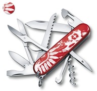 Victorinox 1.3713, vreckový nôž Huntsman HUSARIA, 91 mm, 15 funkcií, červený