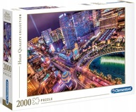 PUZZLE 2000 dielikov LAS VEGAS V NOCI POHĽAD NA CLEMENTONI