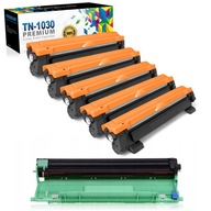 5x toner + valec pre BROTHER TN-1030 + DR-1030 XL