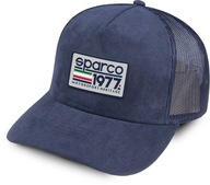 Baseballová šiltovka Sparco Trucker 1977, námornícka modrá