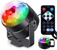 DISCO GUĽA LED RGB PROJEKTOR + DIAĽKOVÉ OVLÁDANIE